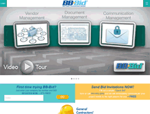 Tablet Screenshot of bb-bid.com